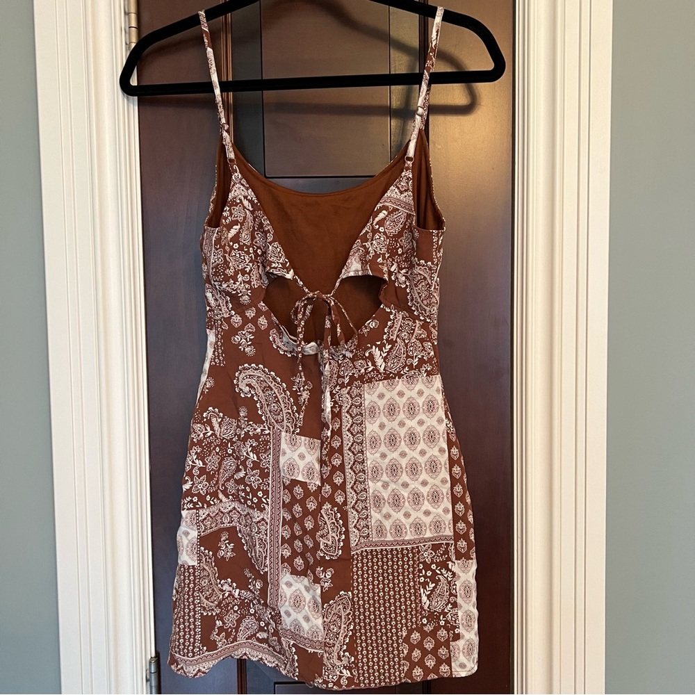 LA Hearts Pacsun tie back mini dress